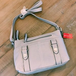 NWT ROSETTI | Gray Mini Crossbody Bag